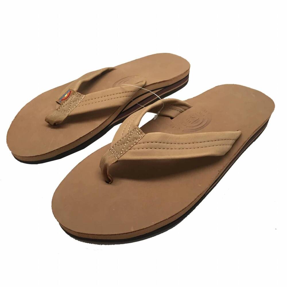 NEW RAINBOW SANDALS women's premier leather sandal in seirra brown